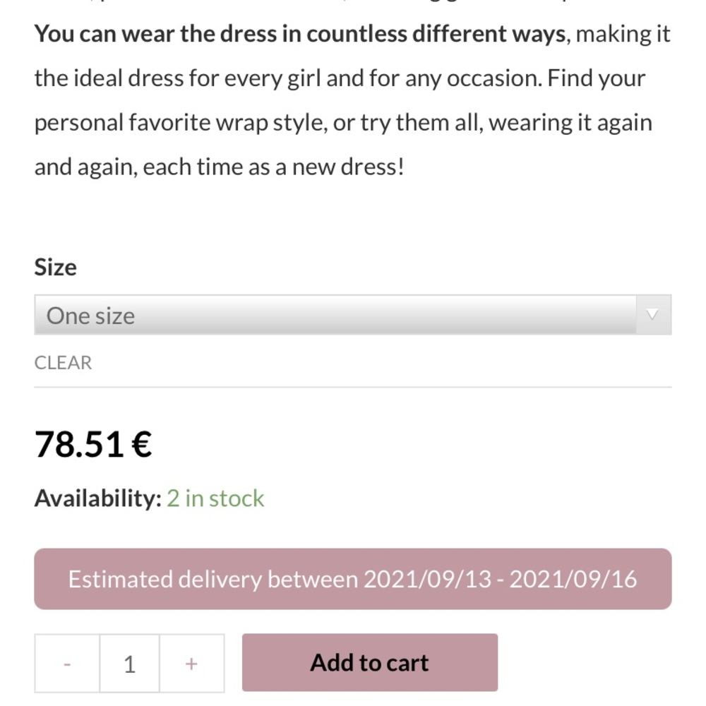 🚨DONATING 11/18! 🚨Mimetik Bcn Infinity Dress - Picture 13 of 14